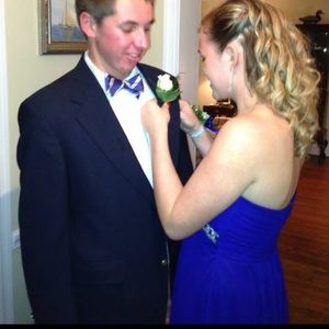 Royal blue homecoming dress